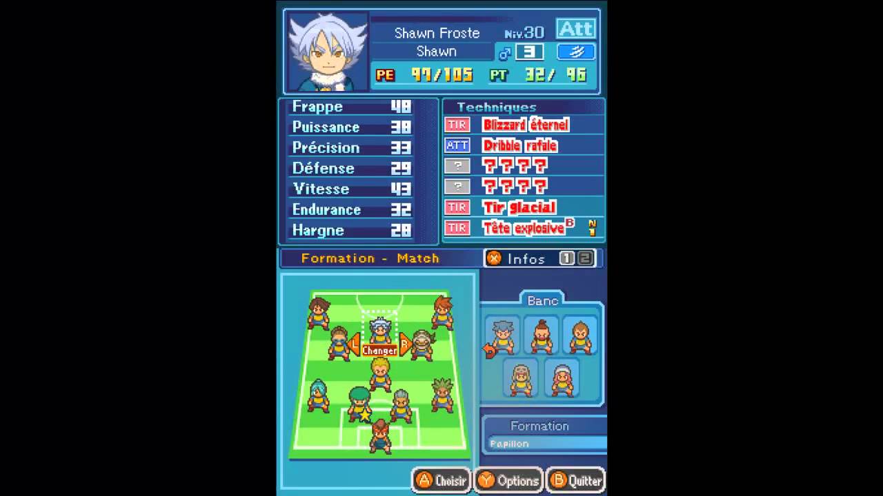 19) Inazuma Eleven 2 : Tempête de Glace - Whittle, Umbrella et Inazuma KFT