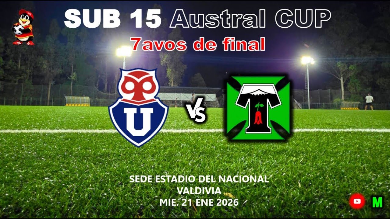 Valdivia Cup | U. de Chile vs Dep. Temuco - 21/01/2026 | S15