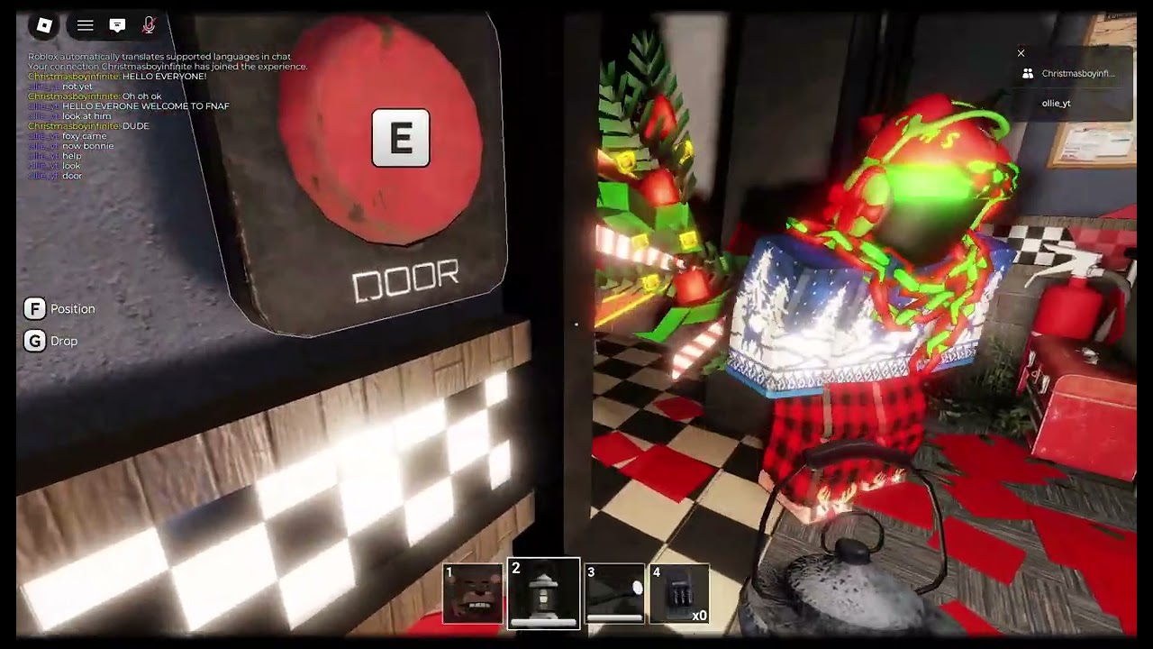 ITS HERE PLAYING THE Five Nights at Freddy's on roblox (sry for being late)