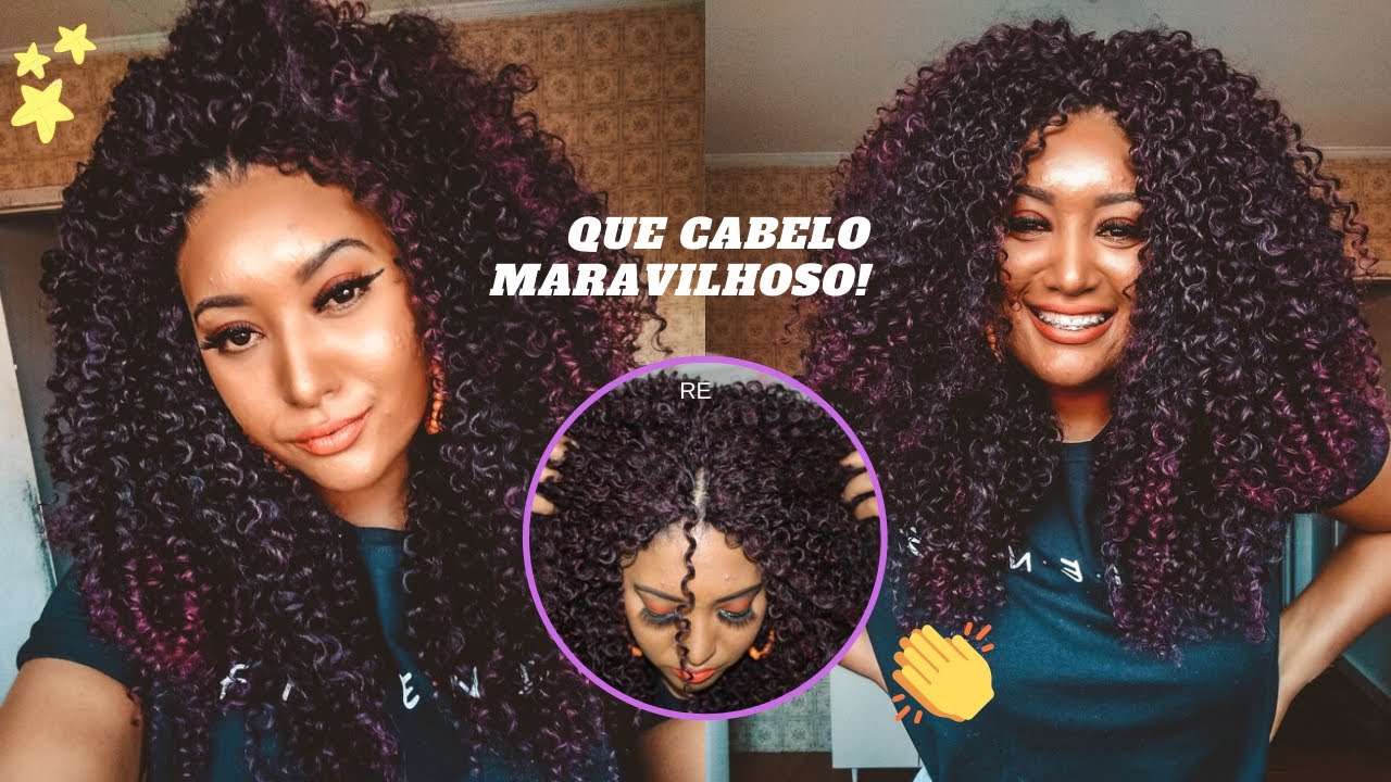 ENTRELACE CABELO ORGÂNICO GIIOVANNA G ( DISFARCE CROCHET BRAIDS)