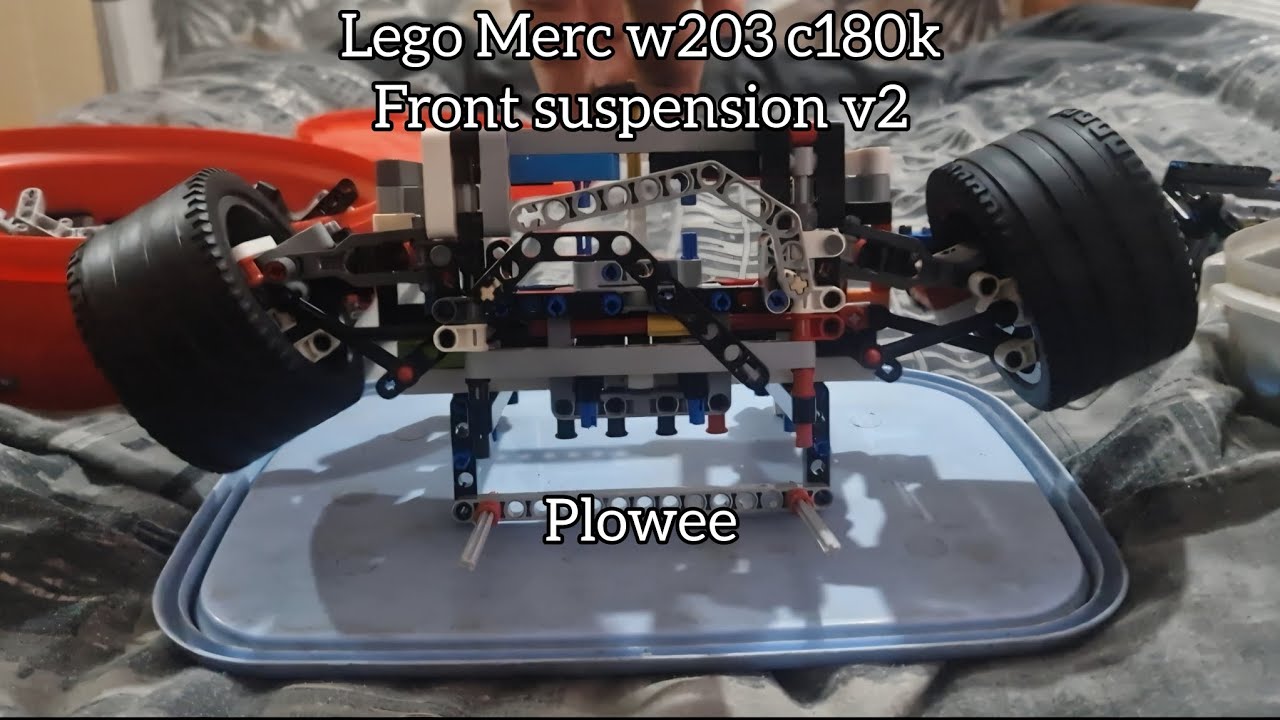 #legomoc #mercedes  #w203 #suspension 