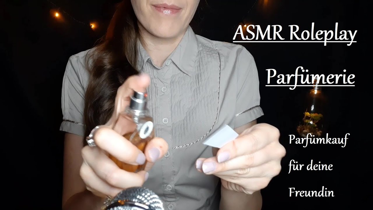ASMR ROLEPLAY - Parfümerie// Verkaufs-Roleplay/deutsch (german,whisper, tapping)