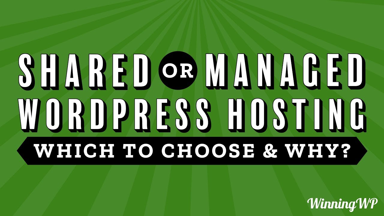 Shared or Managed WordPress Hosting, Which to Choose and Why?