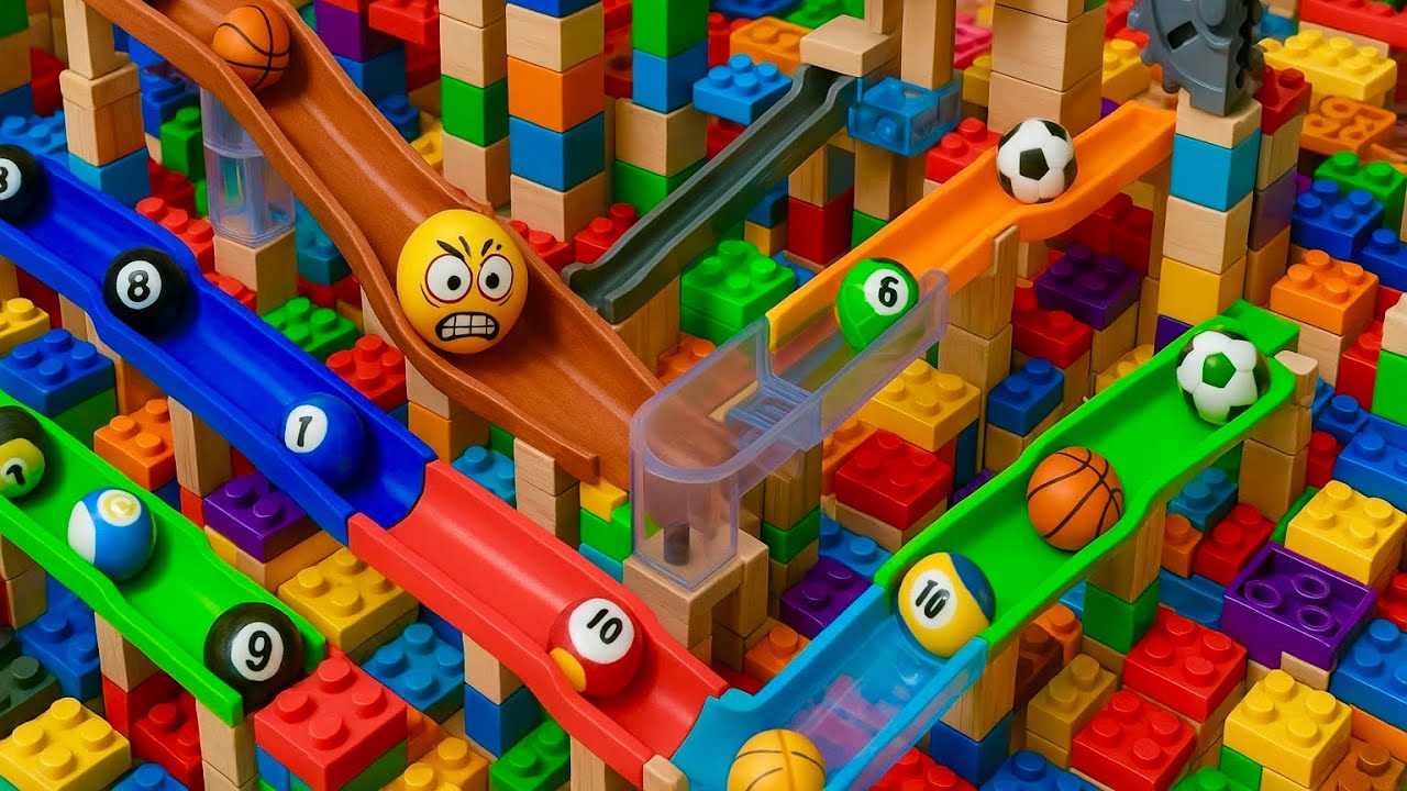 Marble Run Satisfying Flow ASMR – Clean and Fluid Motion