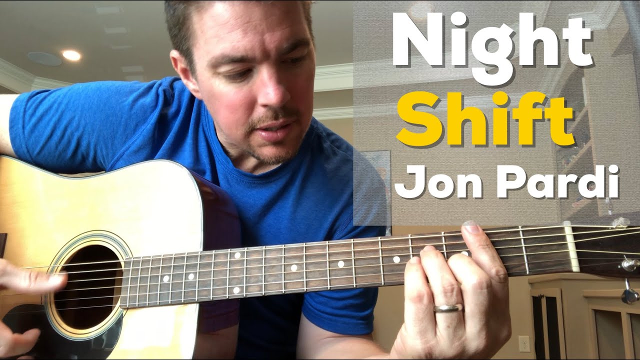 Night Shift | Jon Pardi | Beginner Guitar Lesson