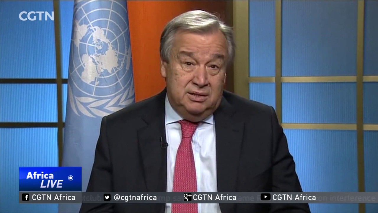 Guterres appeals for year of peace in first speech