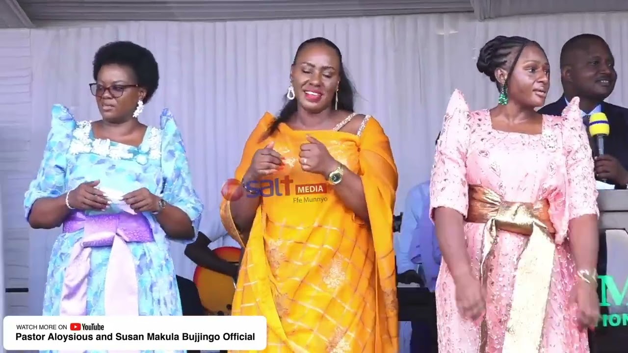 Pastor Bujjingo, in today's Sunday Service, set aside time for women to celebrate their day