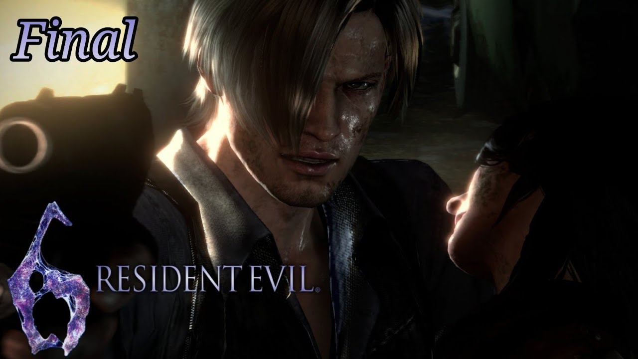Resident Evil 6 / LEON Cap: Final 🦖/ sin comentarios