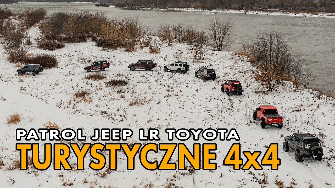 OFF ROAD Turystyczny :) 3x PATROL 3x JEEP | Gladiator | Wrangler | Cherokee | LR Discovery | Toyota