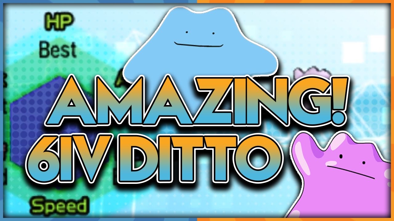 EASY LEGIT BEST DITTOS! How to Get 6IV Perfect Ditto In Pokemon Sun and Moon!