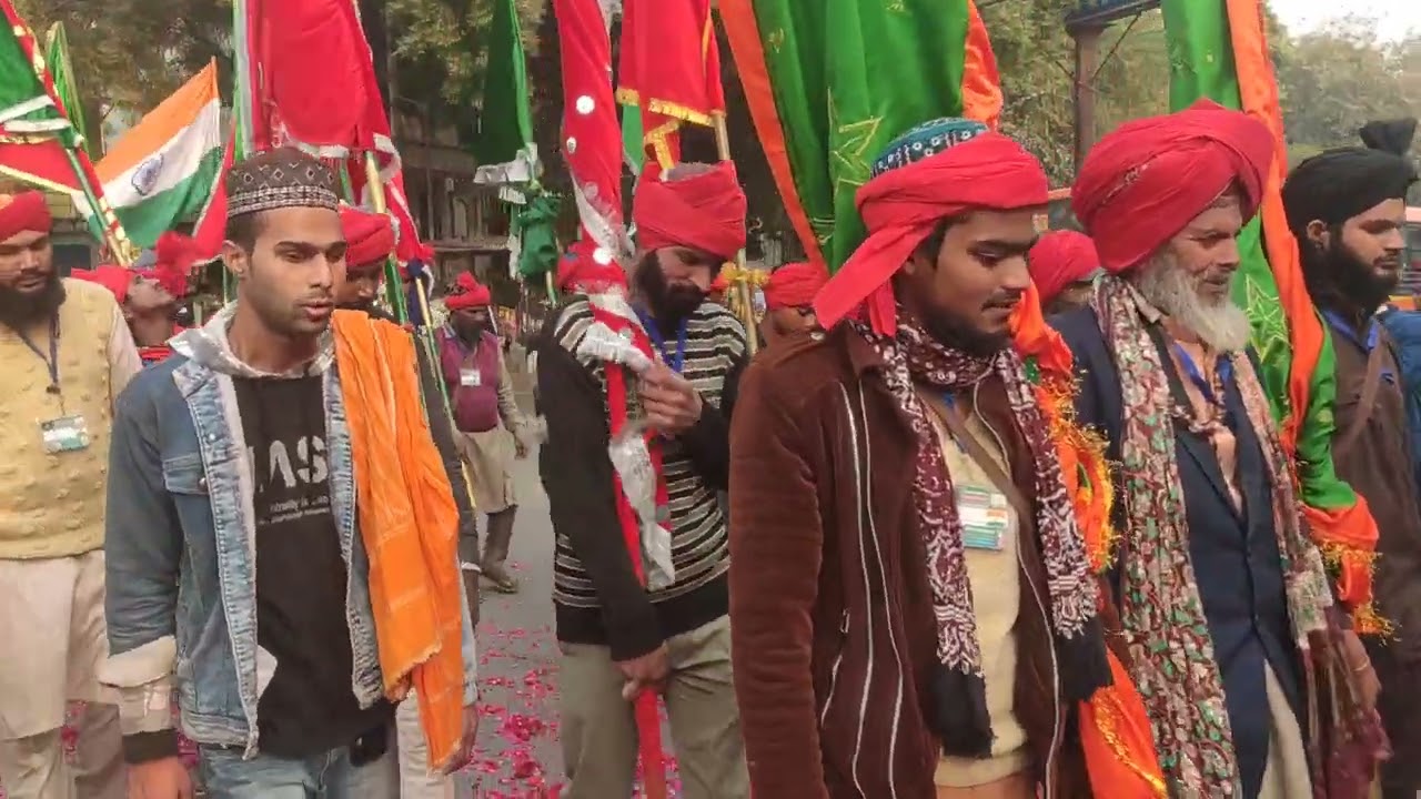 hajrat khuaja qutbuddin baktiyarika paydal yaatra kaliyar Sharif se ajmer Sharif 24din tak #786 💚🤲