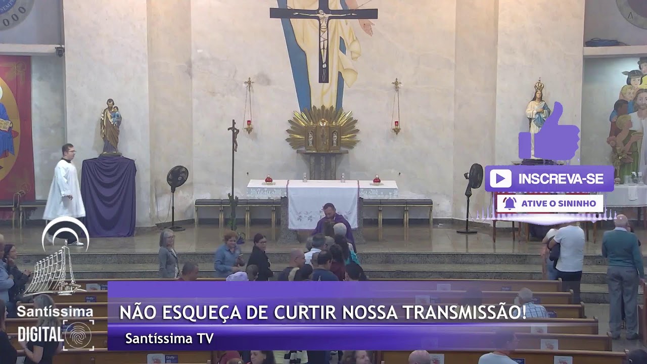 MISSA COM A BÊNÇÃO DO SANTÍSSIMO - CURA E LIBERTAÇÃO - QUINTA-FEIRA -19h30 - 12/03/2026