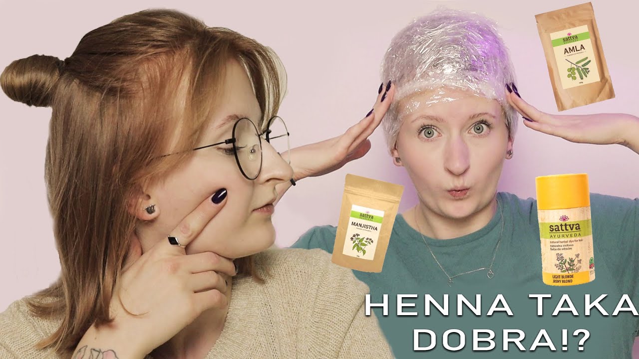 *WŁOSING* Zdrowe farbowanie? TAK! - Henna krok po kroku!