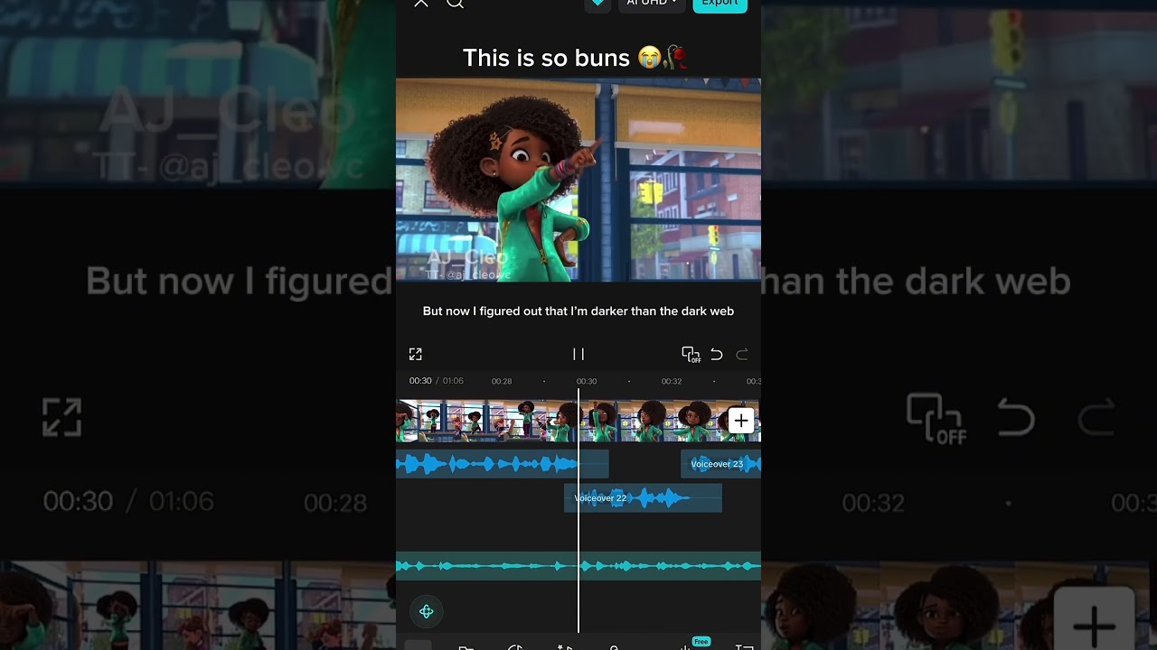 I Voiced Over Karma&rsquo;s World 💔🥀 #cringe #karmasworld #karma #voiceover #capcut