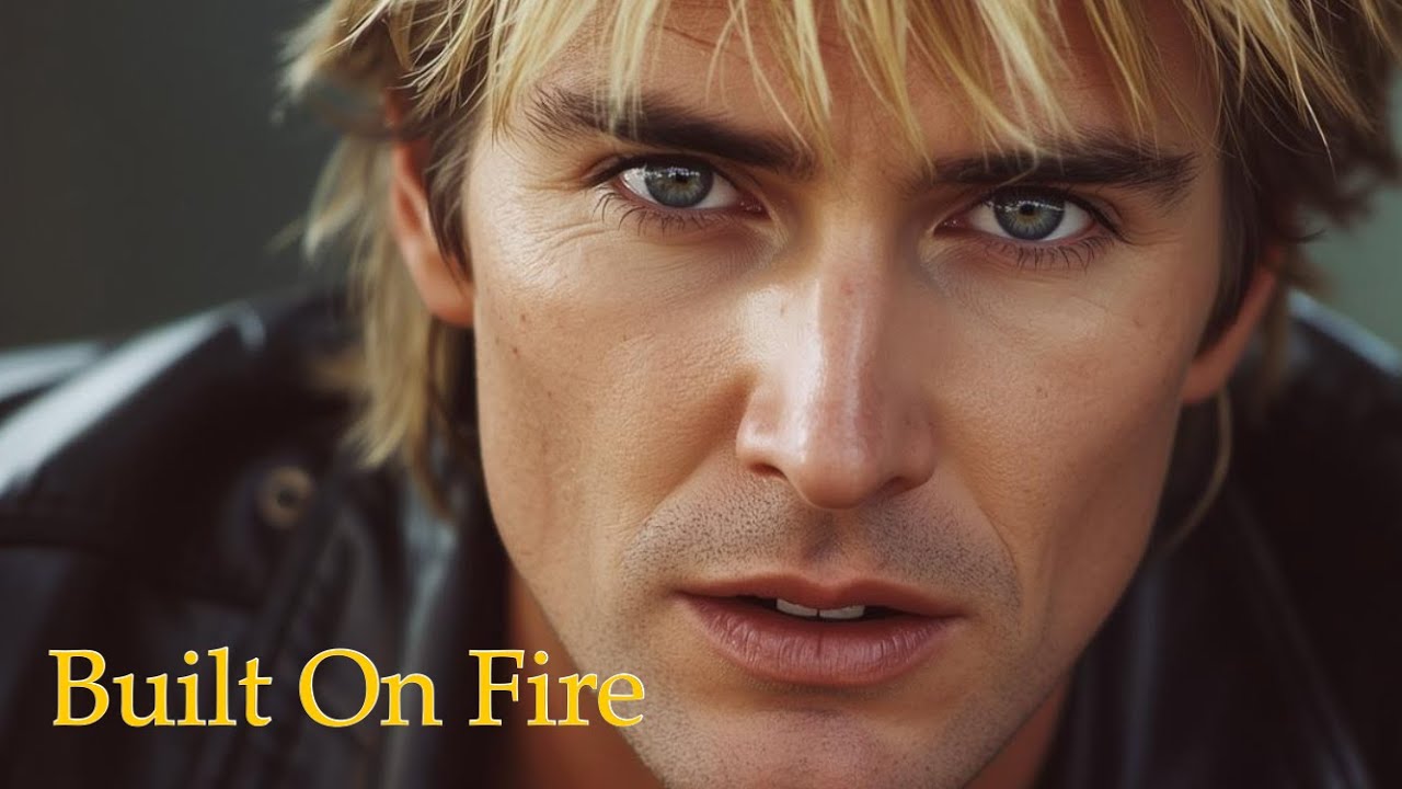BUILT ON FIRE | Original 80s Power Rock Song | Retro Arena Rock Anthem