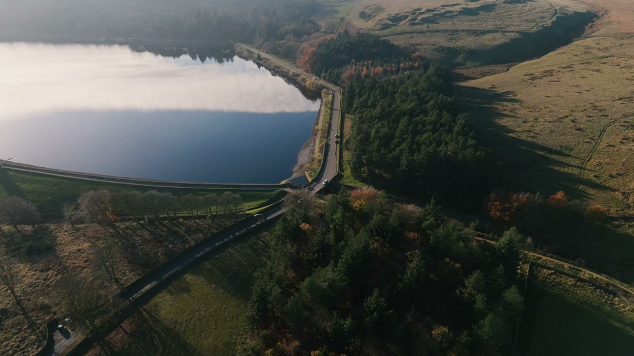 Redmires Reservoir, Sheffield DJI Mini 4 Pro