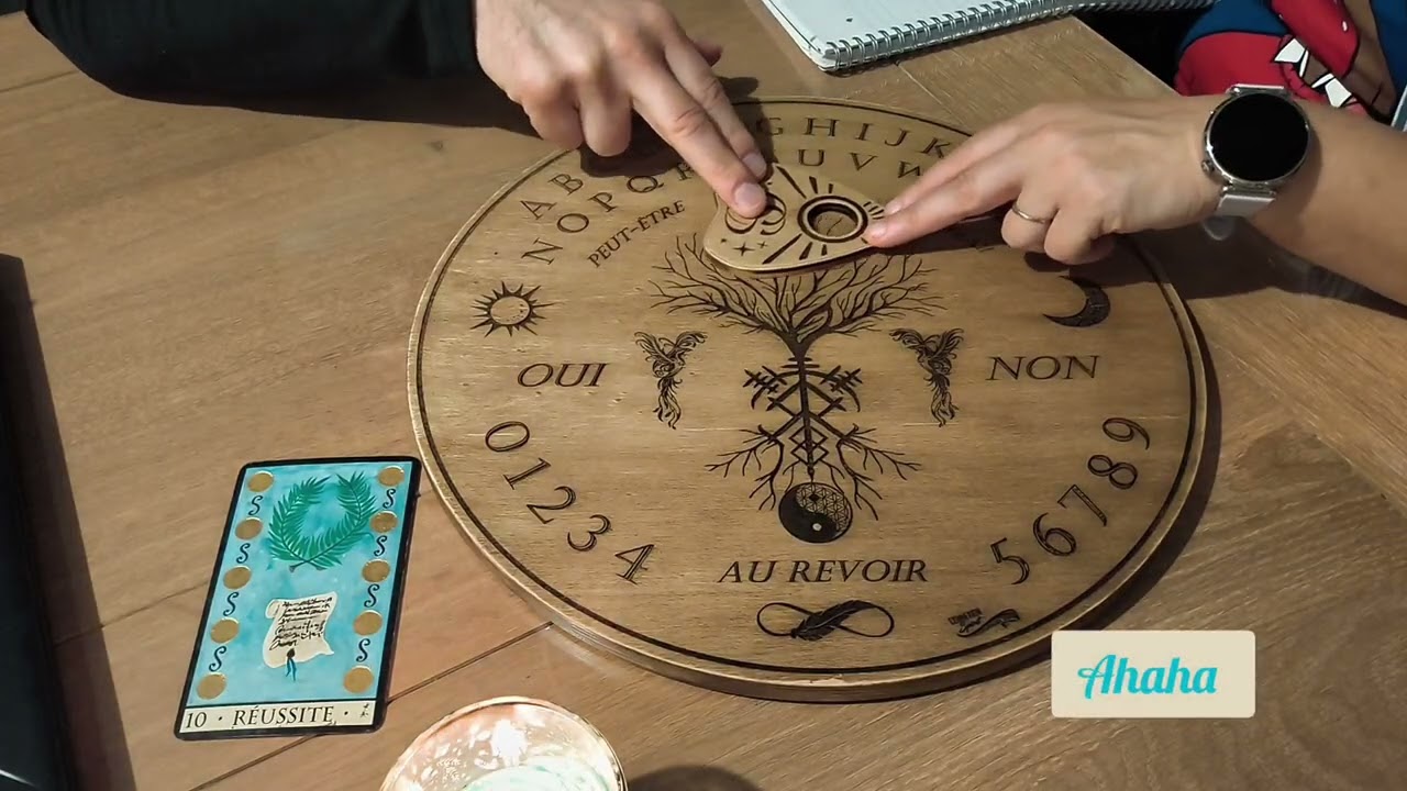 Séance Ouija du 20 décembre 2025.. Visite de passage..
