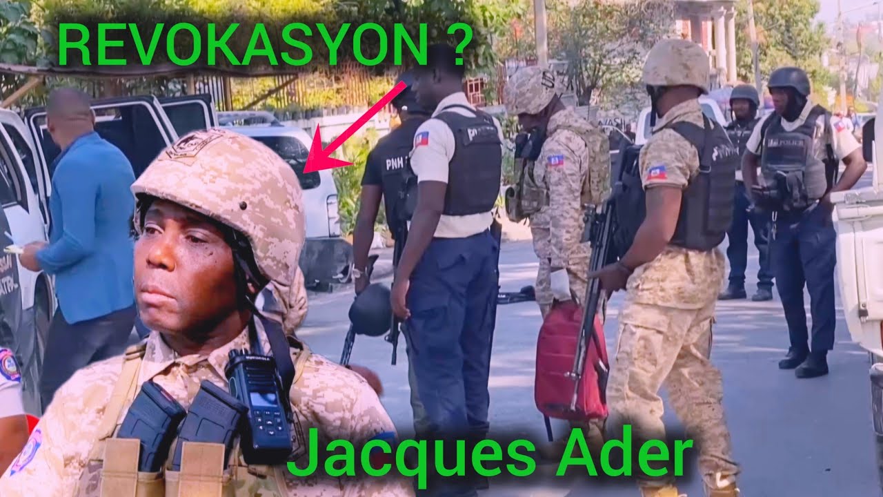 Anmweyy! Jacques Ader revoke ? Se Cantave yon  Utag ki pral ranplasel, Nèg yo pa vle debloke vre 