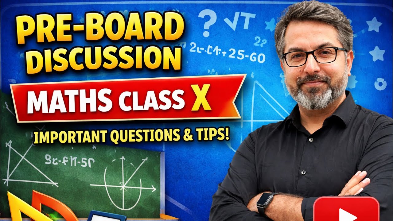 Maths Class X Sample paper discussion | complete explanation of Important questions Board Exams | 