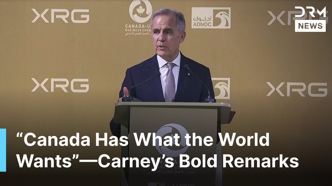 FULL SPEECH: Canada’s Carney Unveils $115B Investment Plan at Canada-UAE Investment Summit | AQ1B