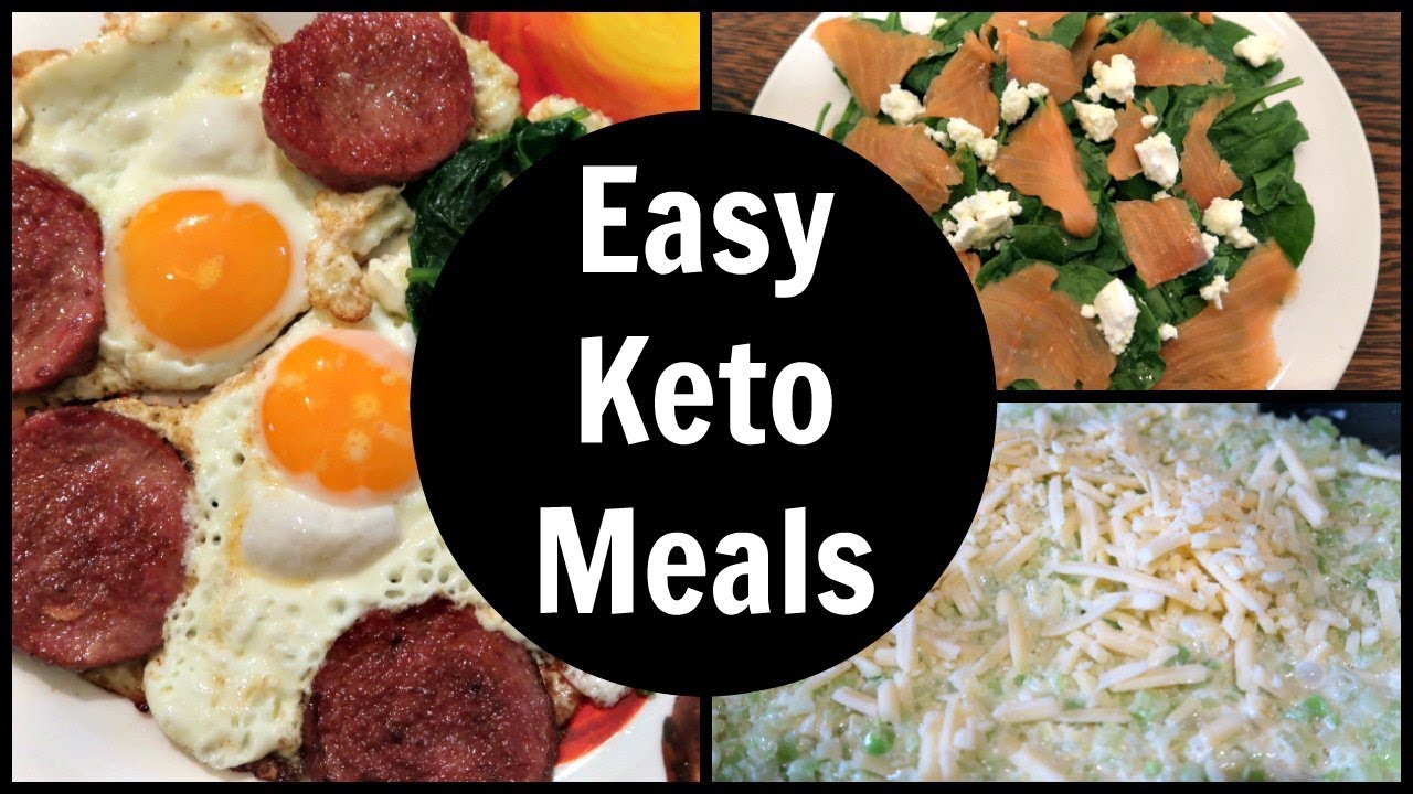 Full Day Of Easy Keto Meals