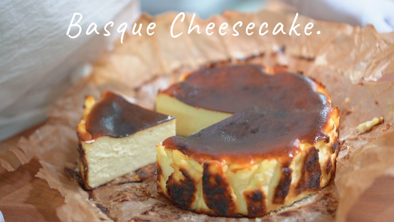 Знаменитый секретный рецепт кафе / Приготовление действительно вкусного баскского чизкейка
