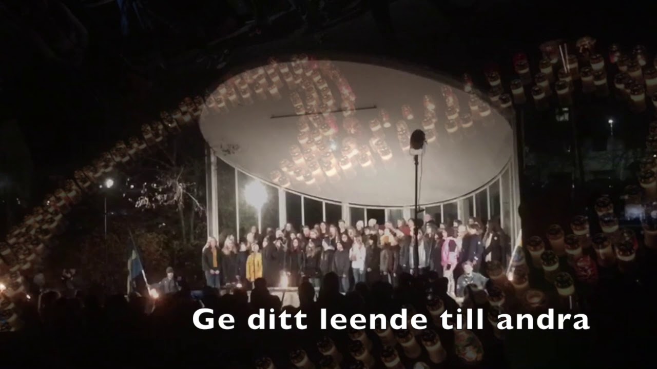 Med ljus i våra händer