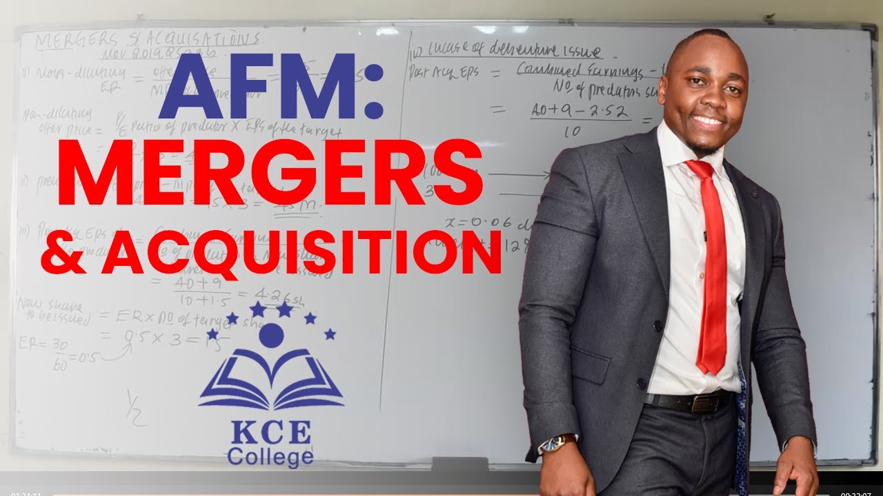 AFM: MERGERS & ACQUISITION