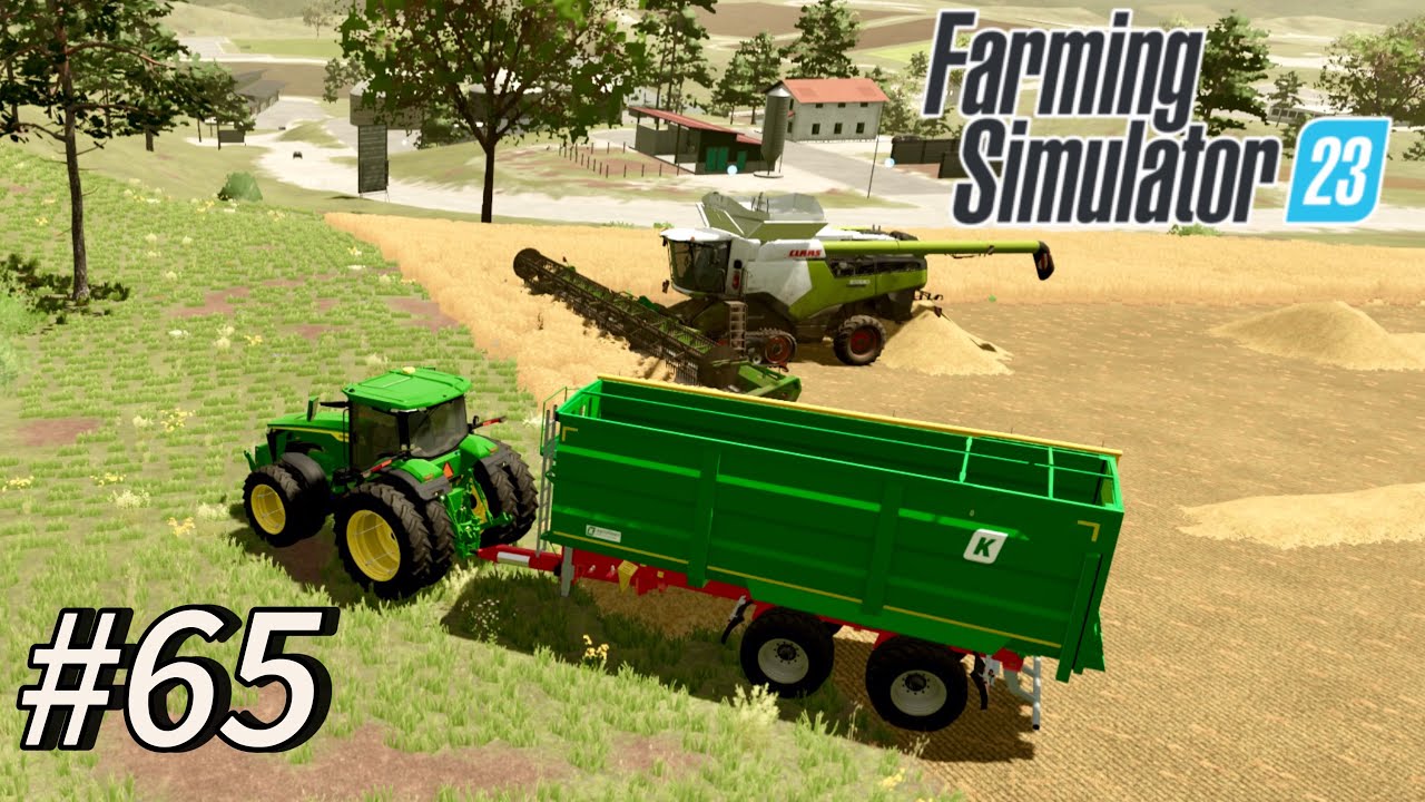 Unlock 🔓 1️⃣ more field | Farming simulator 23 | Neubrunn Map 🗺️ | ep 65 #farmingsimulator23 