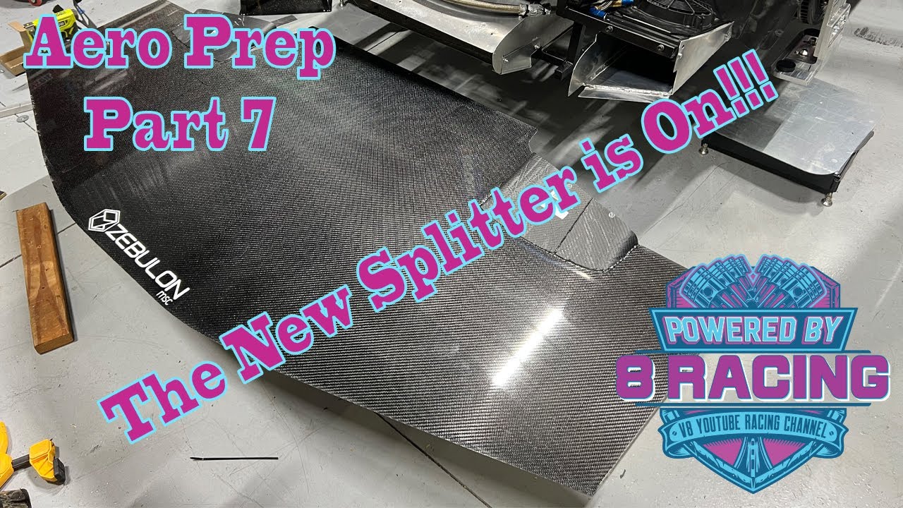 ALL YOUR DOWNFORCE ARE BELONG TO US. The Zebulon Splitter has arrived and taking all the downforce!!
