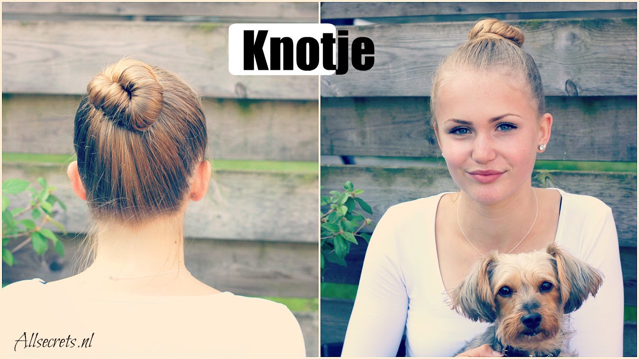 Knotje in strakke staart