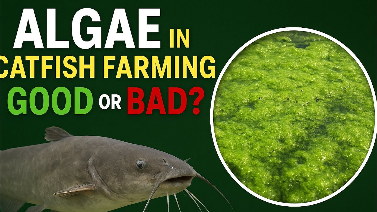 Algae in catfish farming,Good or Bad? 