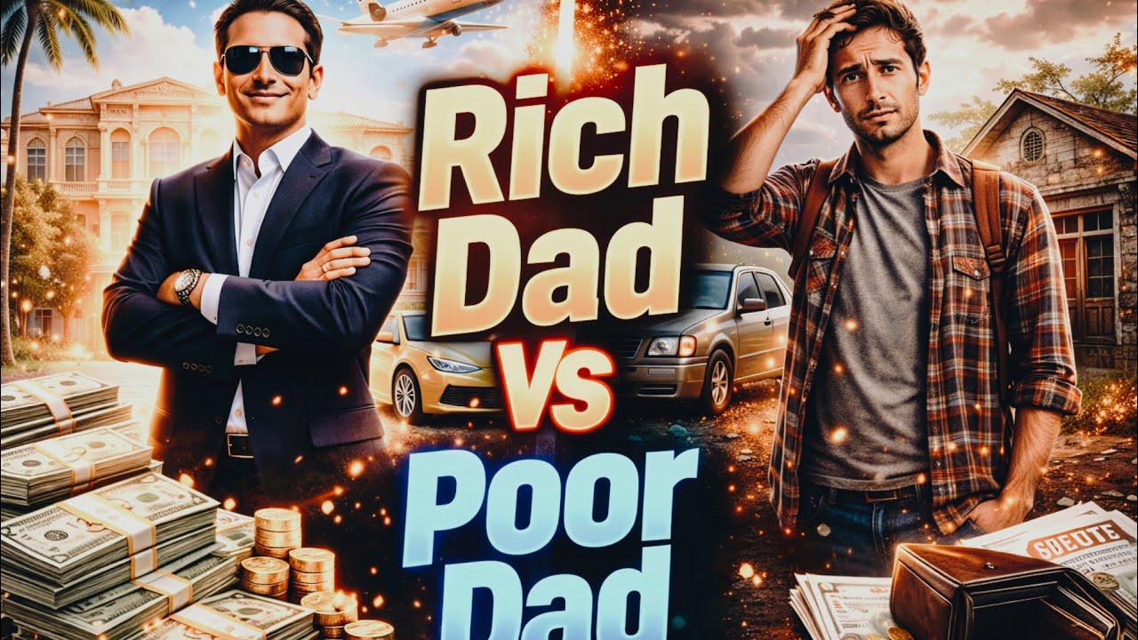 Rich Dad Poor Dad | अमीर सोच vs गरीब सोच | Financial Mindset बदलने वाली Book Summary