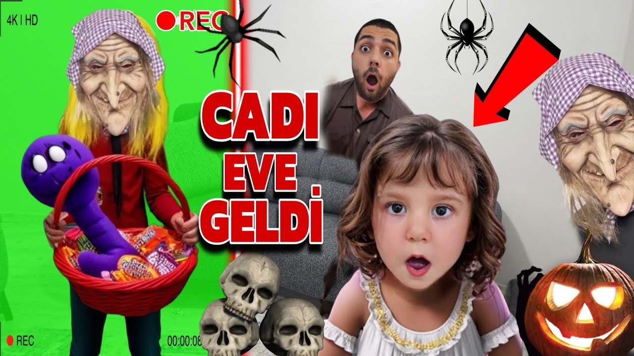 MİLA HAKAN CADI TEYZE EVİMİZE GELDİ GİRDİ !!