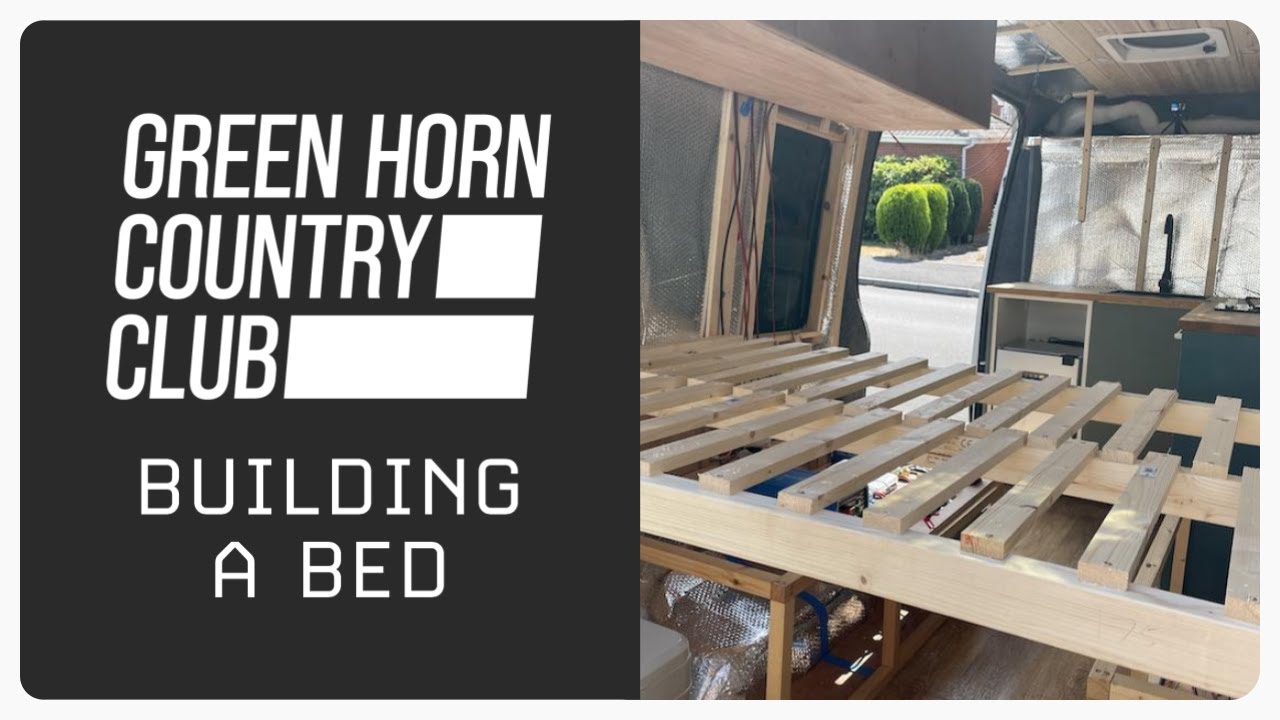 Building a Simple Wooden Bed (finally) | Idiot’s Guide | DIY Sprinter Van Conversion UK