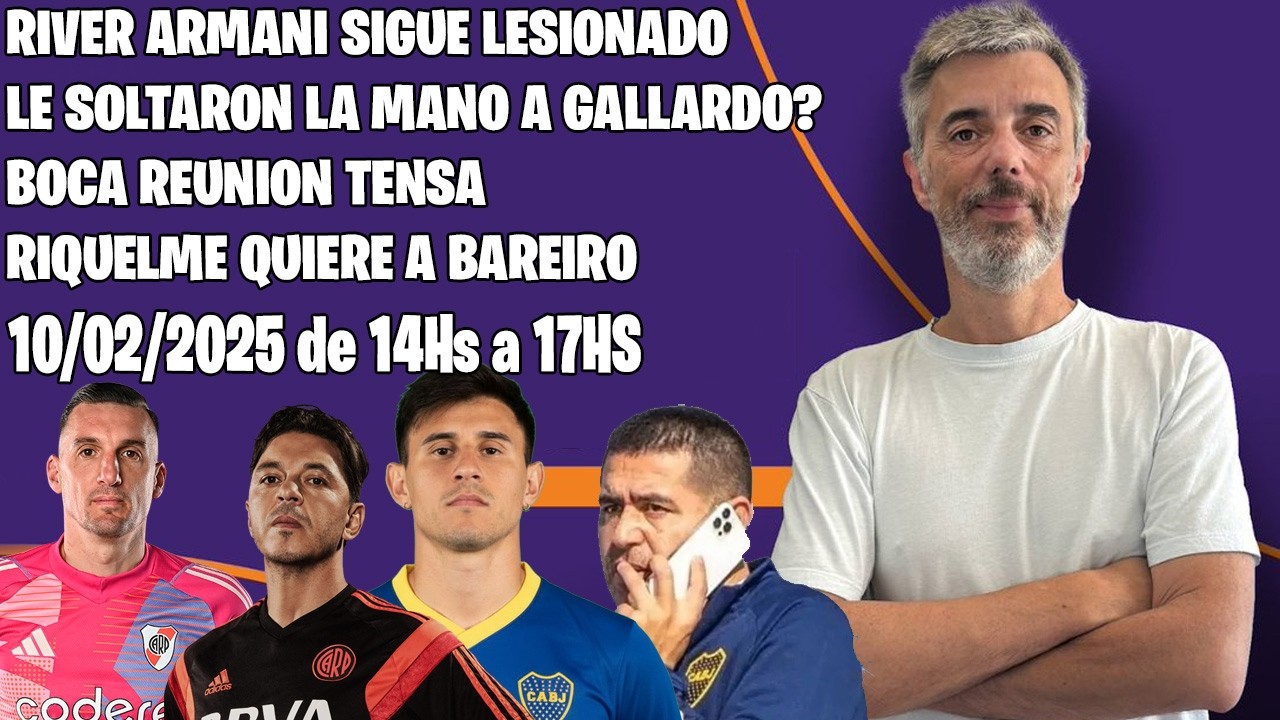 URANGA 990 SPORT RIVER A GALLARDO LE SOLTARON LA MANO? | BOCA QUITO EL DOBLE TURNO van por BAREIRO