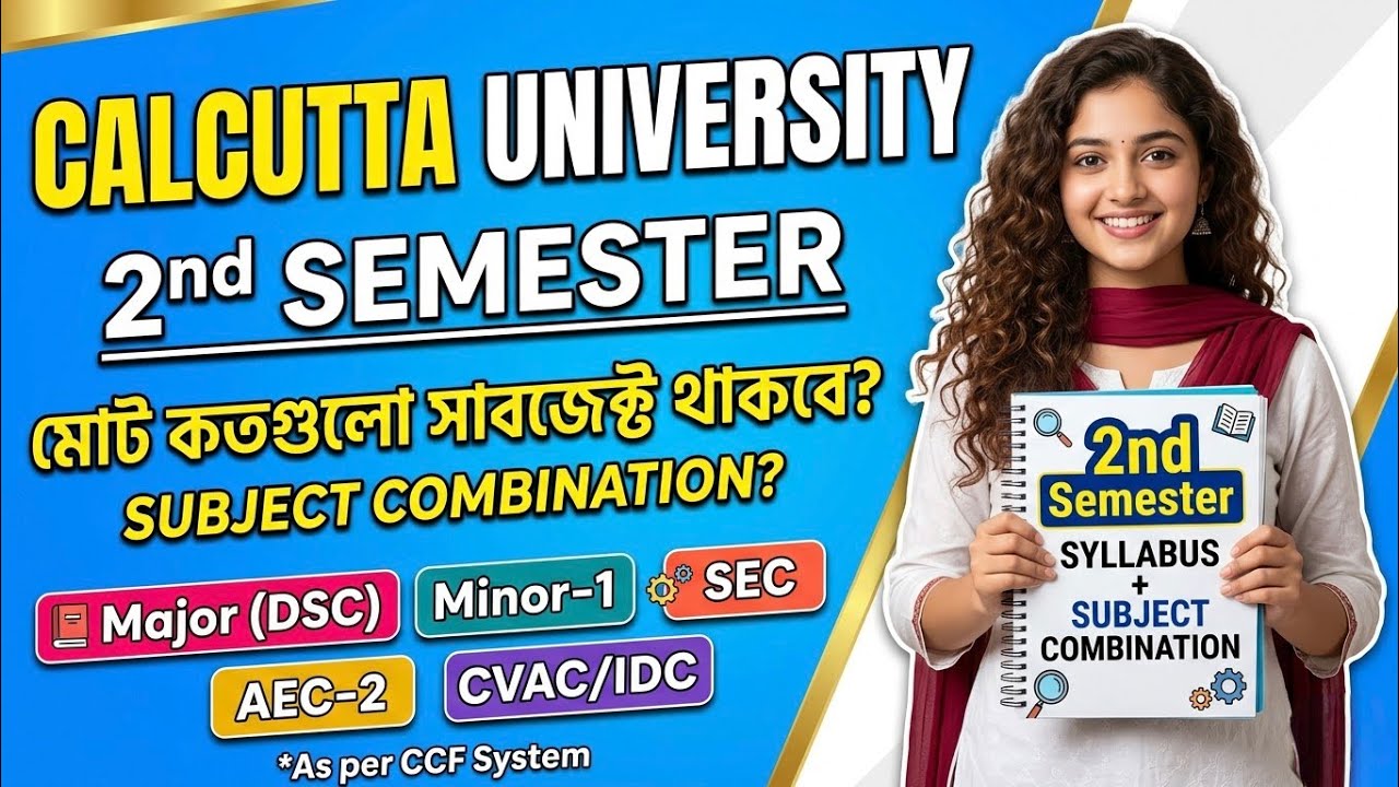 CU 2nd semester syllabus 2026 | CU 2nd semester CCF syllabus 2026 | 2nd semester syllabus 2026