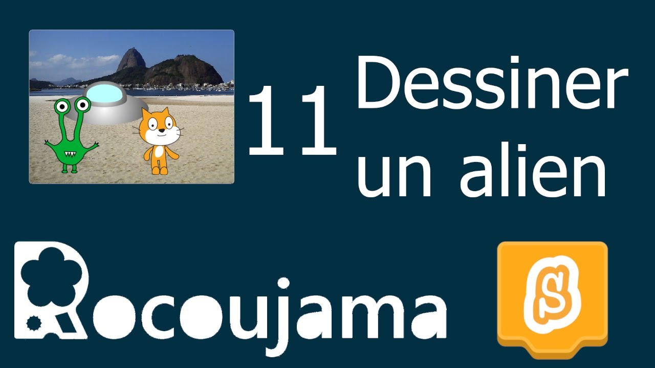 Tuto débutant n°11: Dessiner un alien