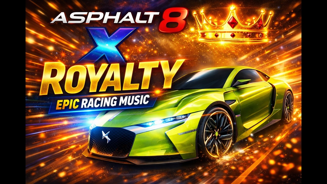 Asphalt 8 x Royanty 4K QUALITY ☠️☠️ #car #games #song @rexzro