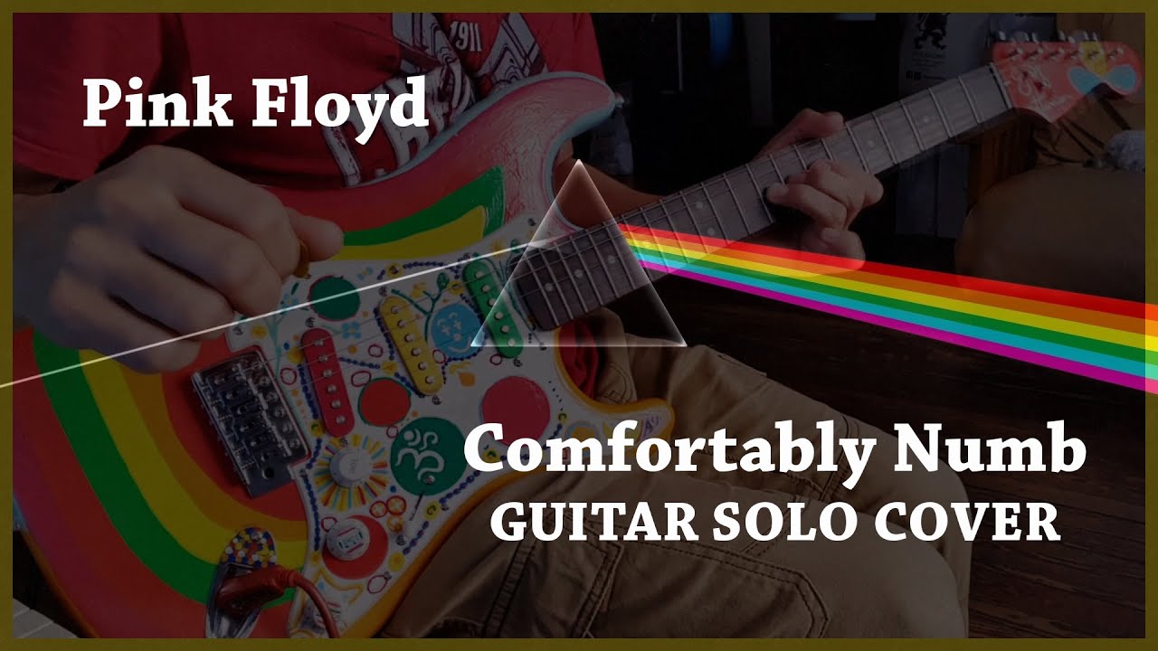 Comfortably Numb (Pink Floyd) Guitar Solo Cover by Dani Marcos