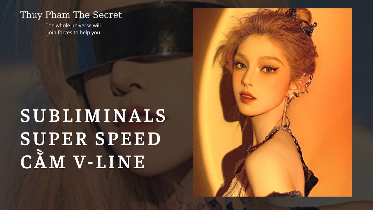 Sở Hữu Cằm Vline ( Thon Gọn Thần Tốc ) Super Speed || Subliminals