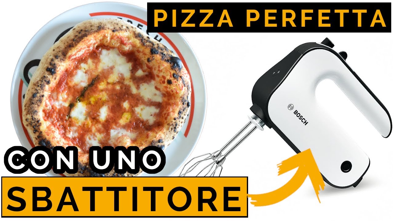 Come fare una pizza con uno sbattitore