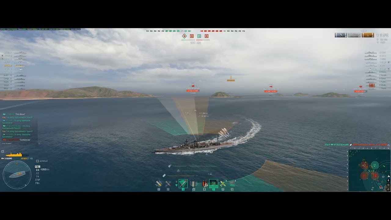 World of Warships little attention was paid