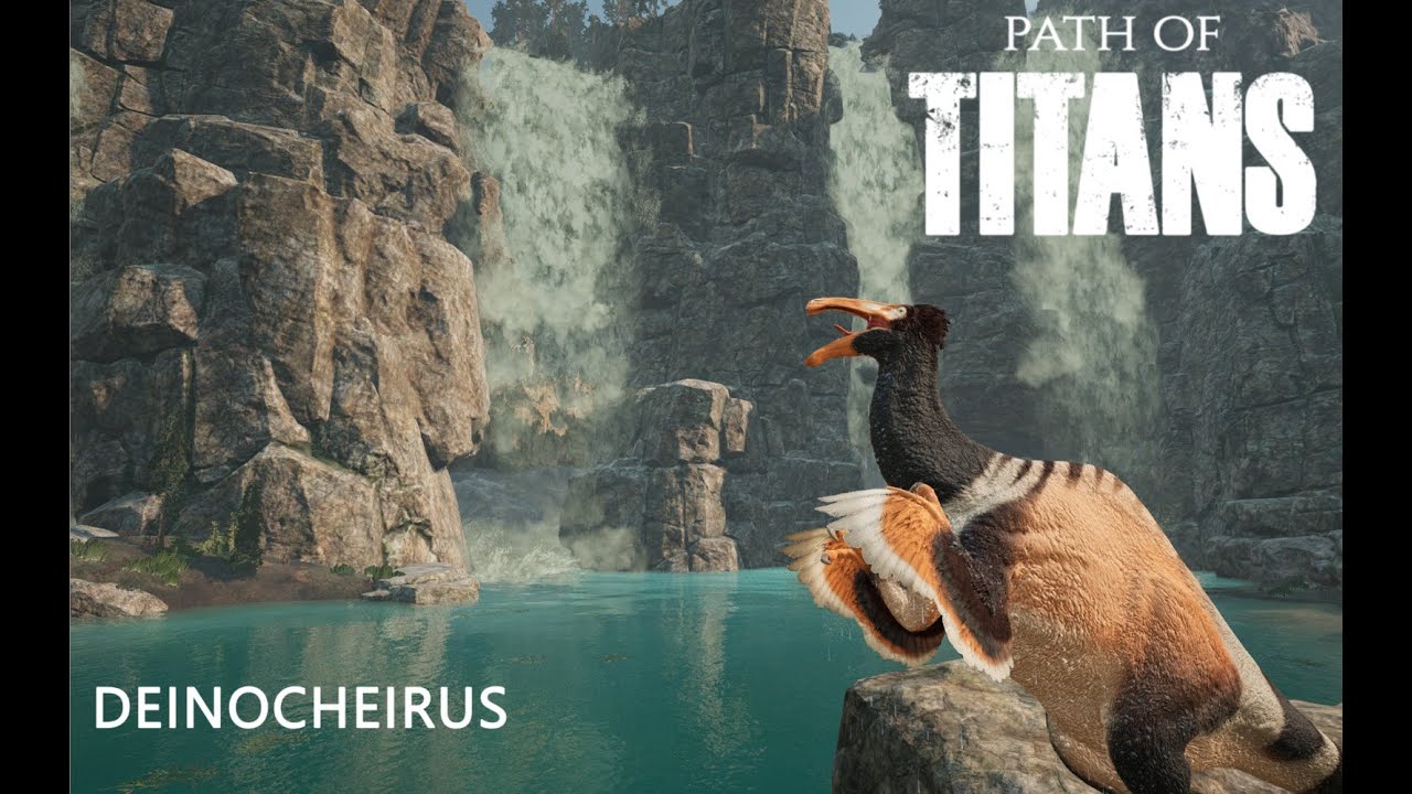 Path of Titans Deinocheirus Compilation Pt 1 (Official Servers)
