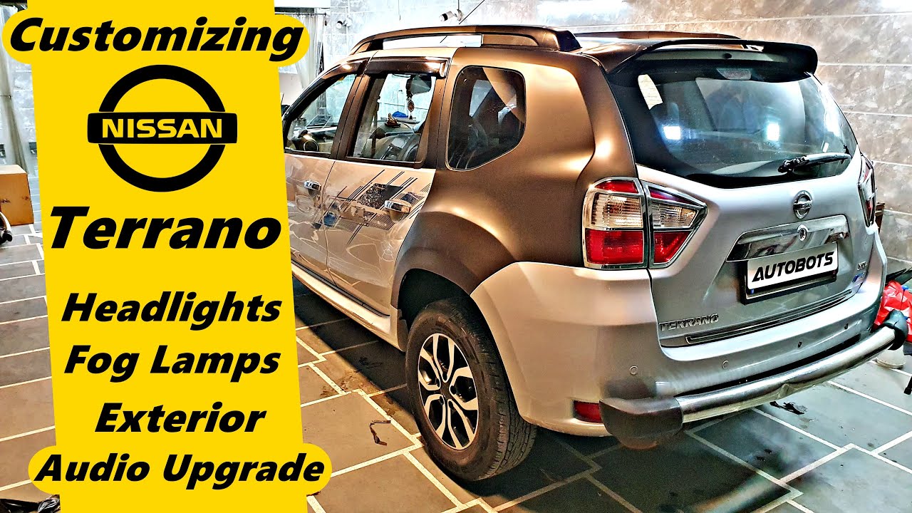 Customizing Nissan Terrano | Headlights, Exterior & Audio Upgrade