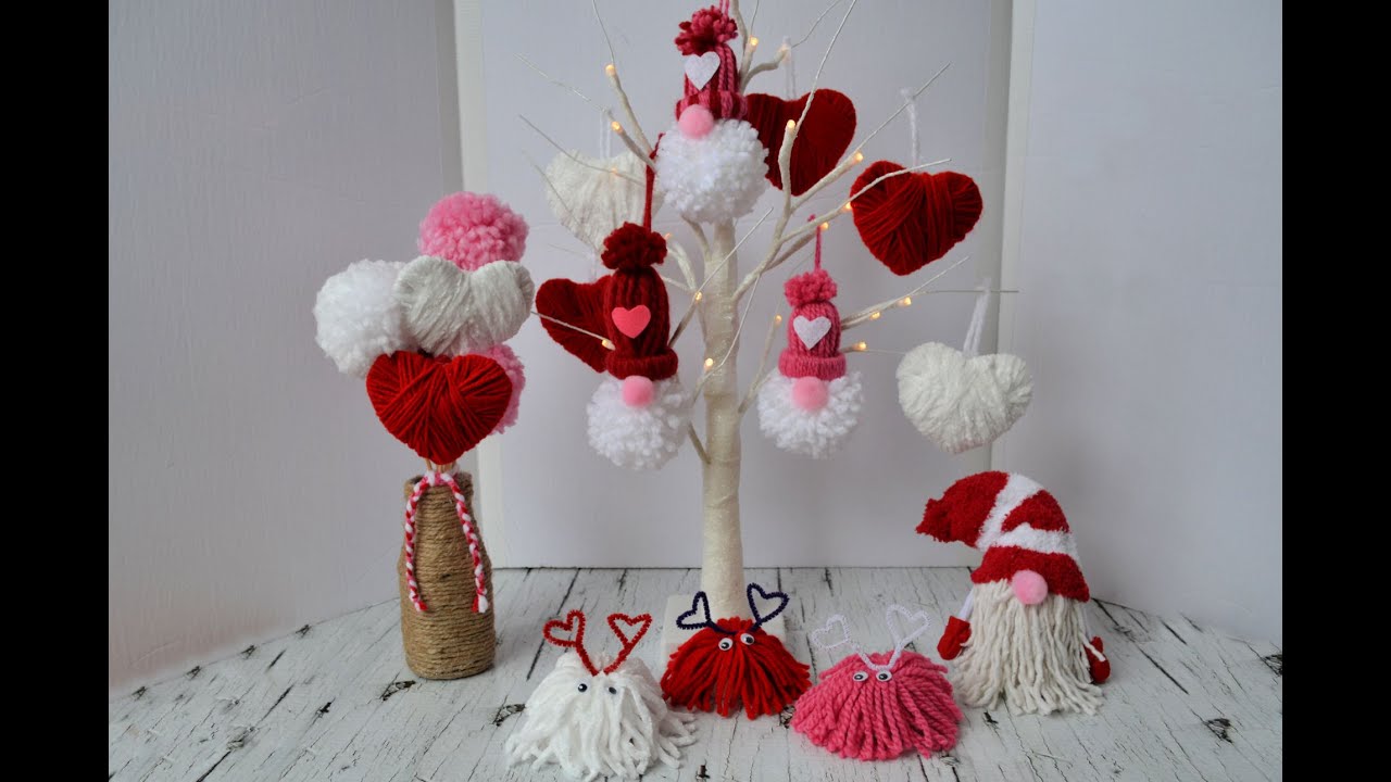 Valentine's Day Gnome Ornament