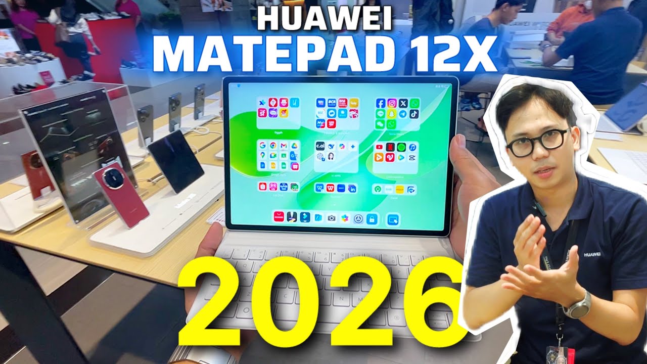 UPGRADE❗️HUAWEI MATEPAD 12X 2026 - BIKIN KAMU MAKIN PRODUKTIF!