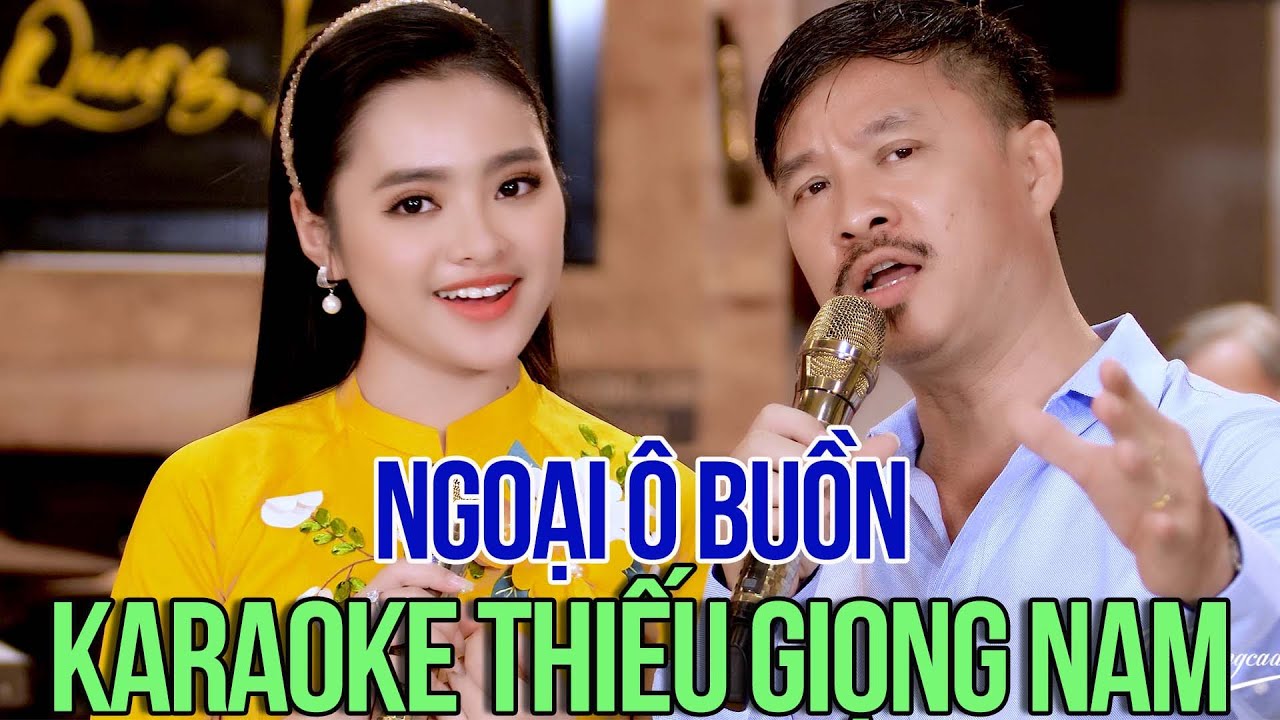 Karaoke Thiếu Giọng Nam Quang Lập Ngoại Ô Buồn - Karaoke Song Ca Với Thu Hường