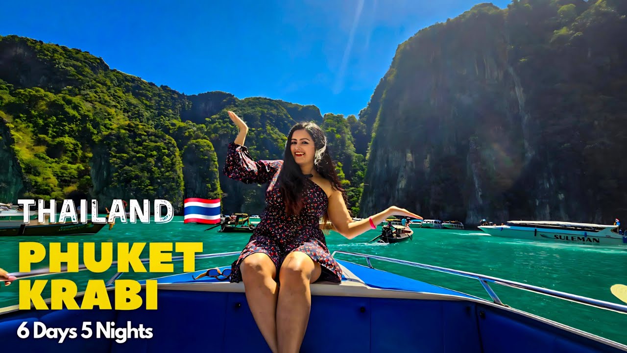 Phuket Krabi Tour Thailand 🇹🇭 | Phuket Tourist Places | Phuket Krabi Budget and Travel Guide