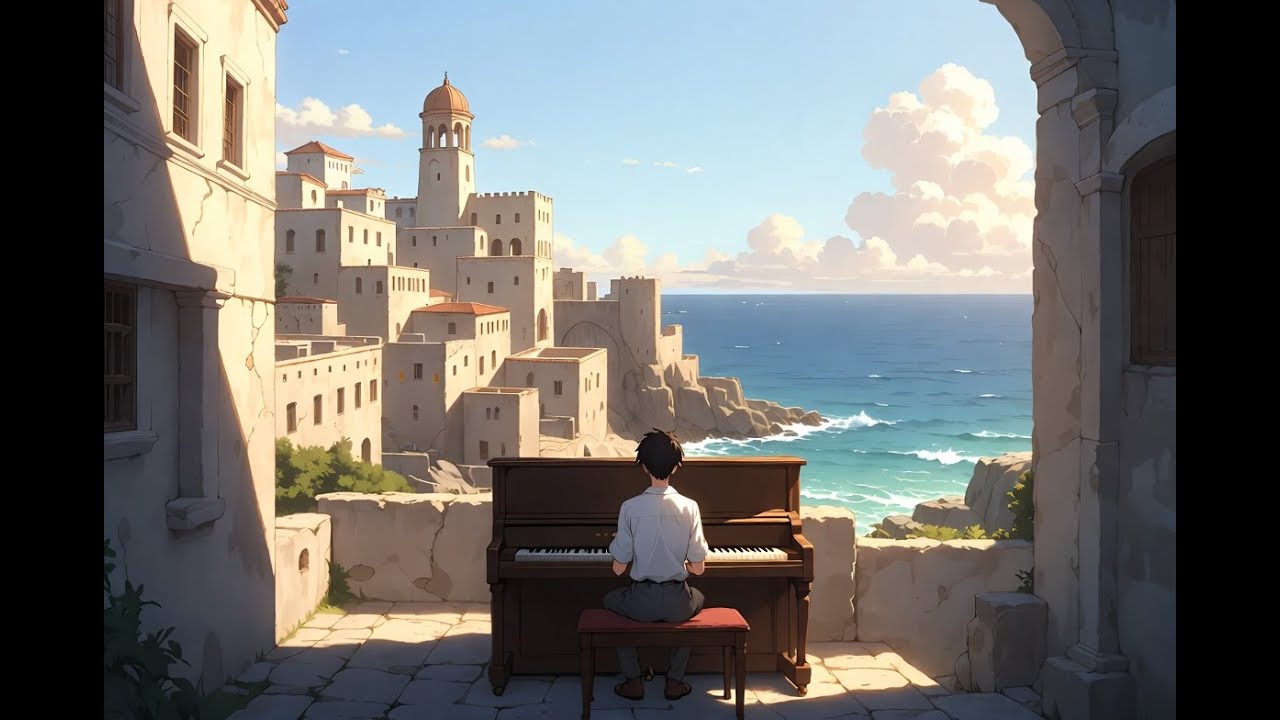 Chill Instrumental by the Sea | Relaxing Piano